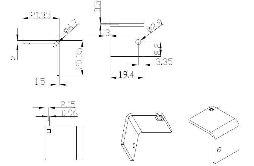 stamping metal plate