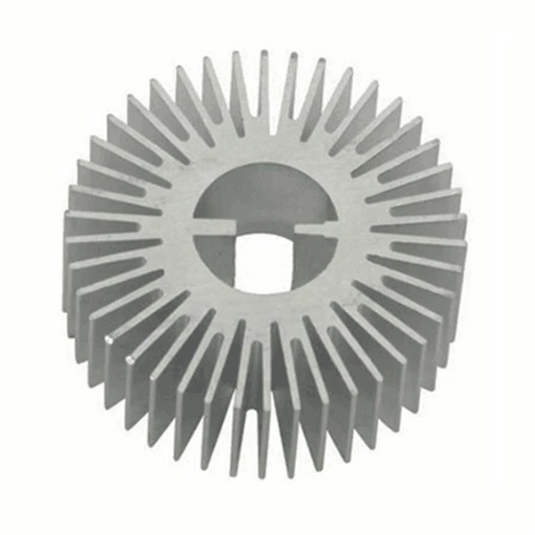 Aluminum Cylindrical Heatsink Extrusion