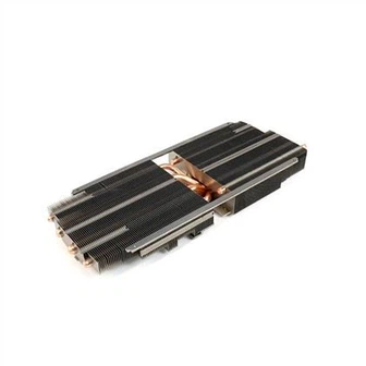 Aluminiumsfinne Kobberplade Heat Pipe Heat Sink