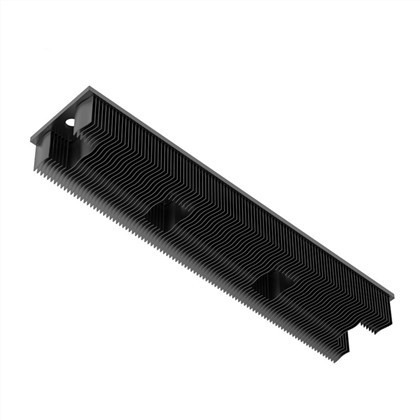 Stor Aluminium Skived Fin Radiator til LED