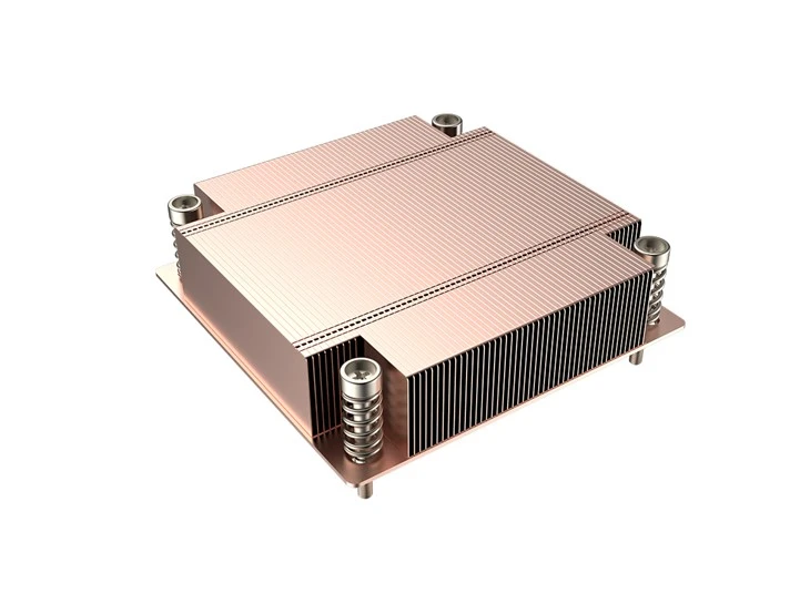 Intel LGA 1700 1U Server CPU Cooler Vapor Chamber Heat Sink